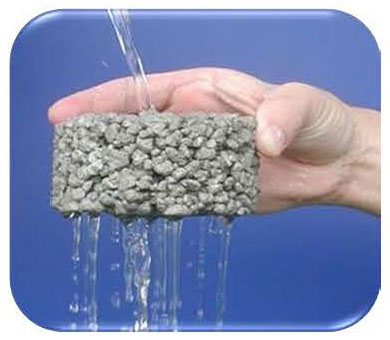 คอนกรีตพรุน (Porous Concrete) คอนกรีตที่เป็นมิตรกับสิ่งแวดล้อม